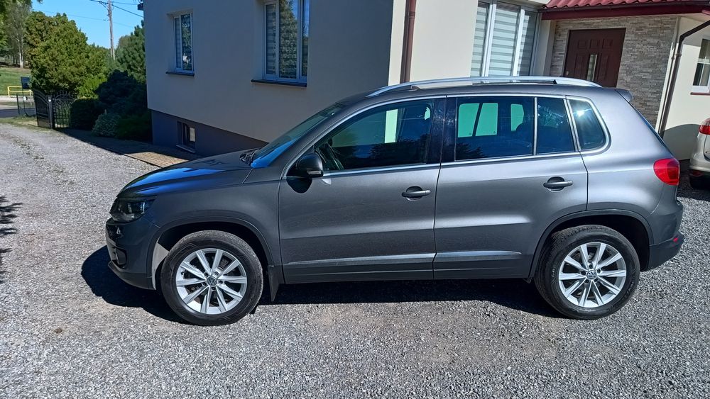 VW Tiguan 1.4 TSi 160KM model 2012 Cały w oryginale 211tyś km N.opony