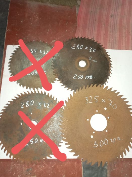 Пильні диски по дереву
