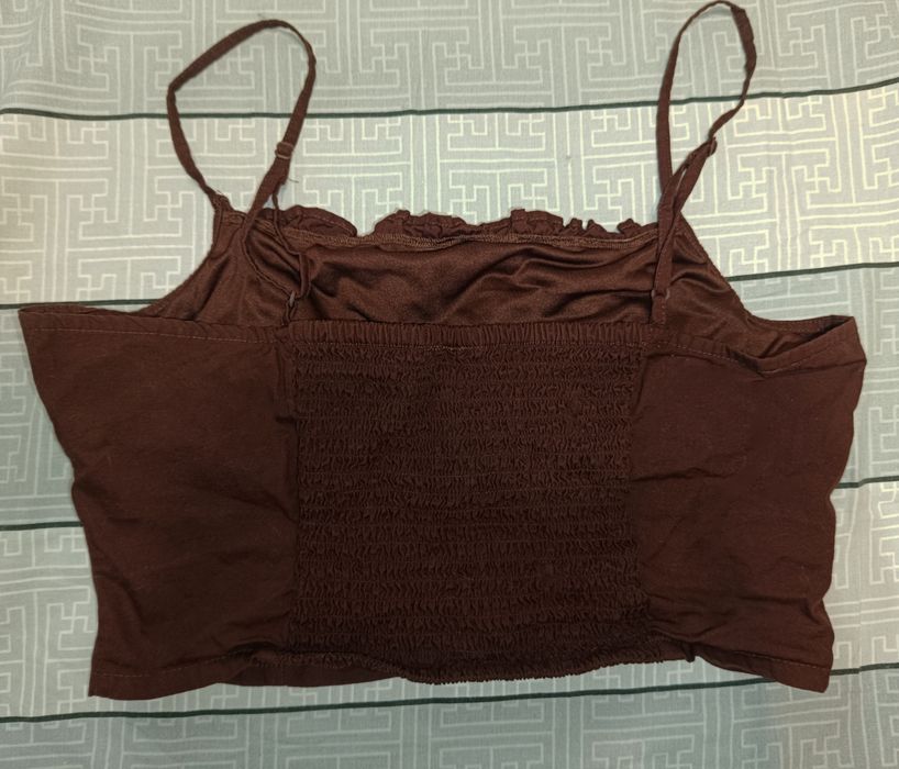 Коричневый топик