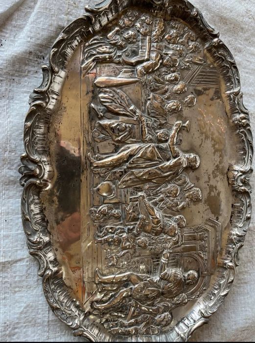 Підноси бронзові антикварні