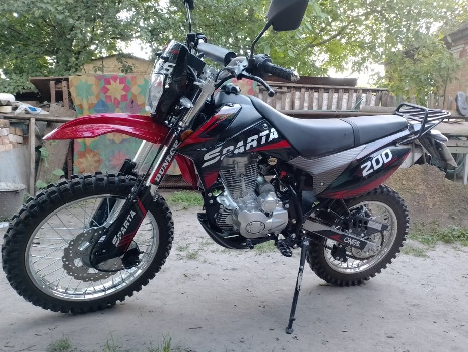 Продам мотоцикол Sparta Kross SD 200 майже новий в ідеальному стані