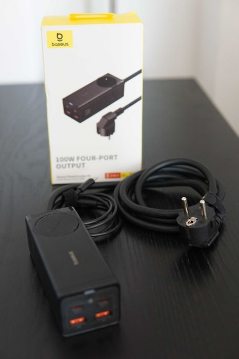 Baseus Gan3 Pro Carregador 100W 2xUSB-C 2xUSB