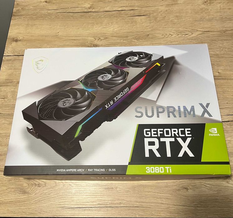 MSI GeForce RTX 3080 Ti SUPRIM X 12GB — топова версія