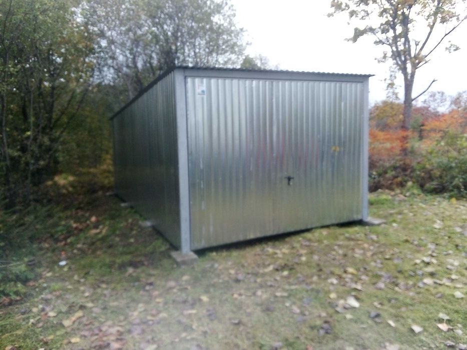 Garaż blaszany 3x5 PRODUCENT Konstrukcji Stalowych