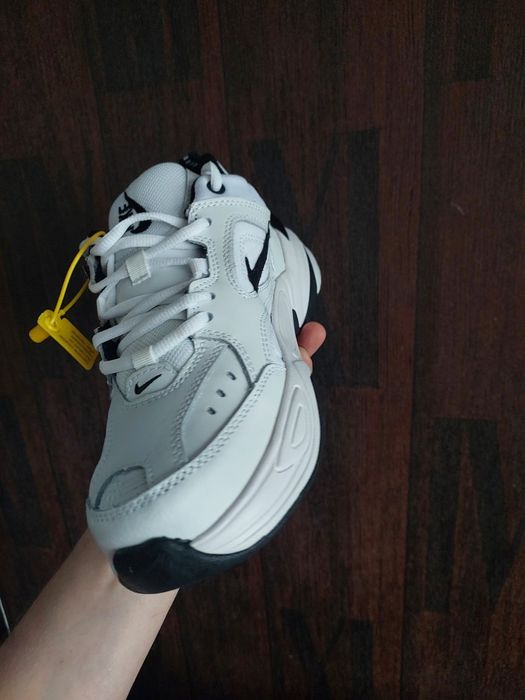 Білі чоловічі кросівки Nike M2K Tekno White Black