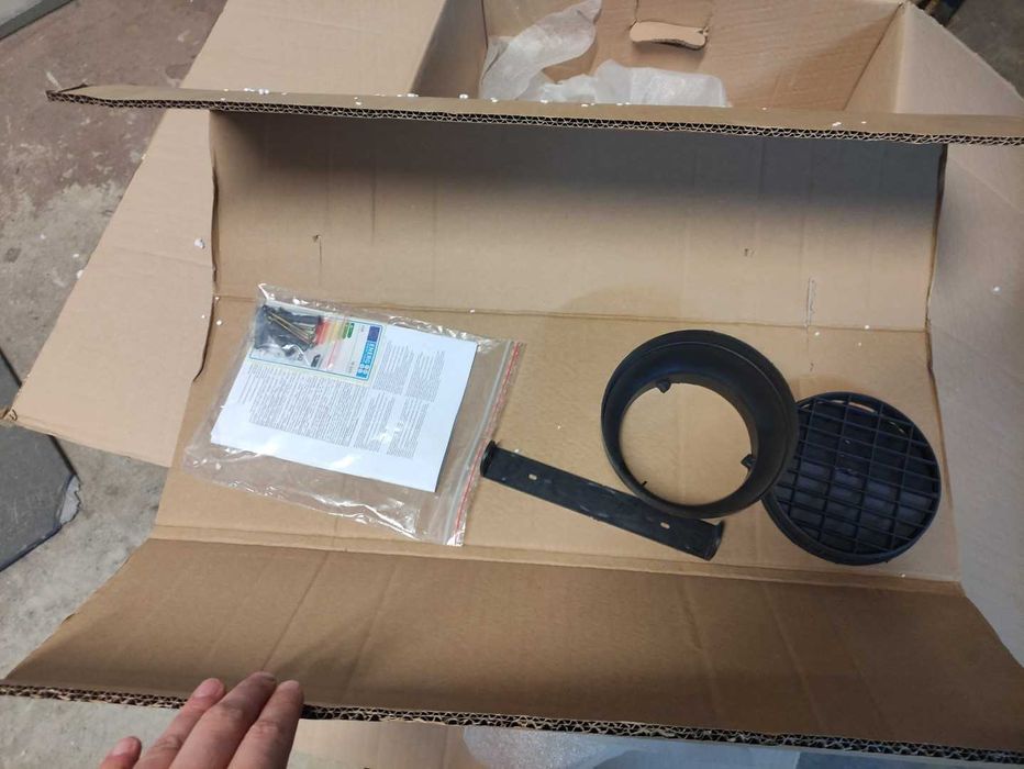 Okap kuchenny Okap VDB DC 6/01 60cm 408 m3/h Czarny OUTLET 16GA25