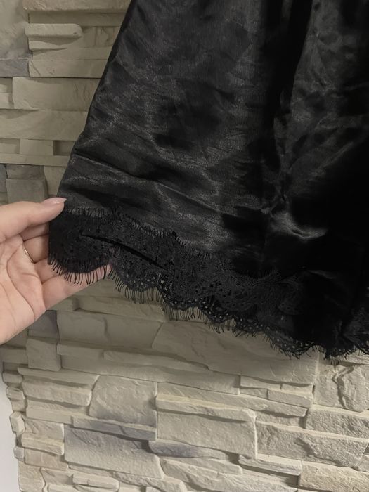 piżama czarna shein L