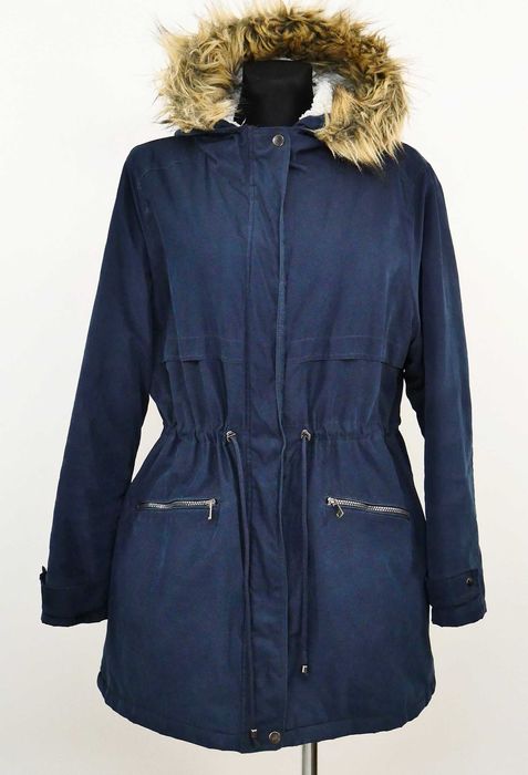 005.Primark Kurtka płaszcz damski z kapturem na zamek rozm.42/44