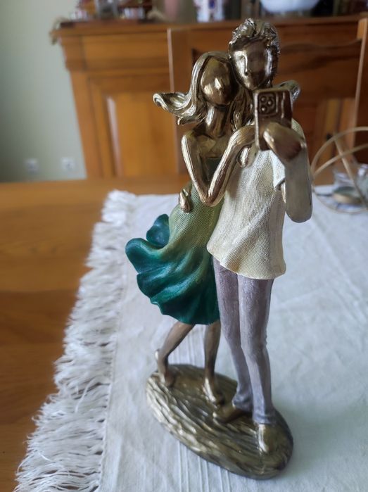 Estatueta de casal