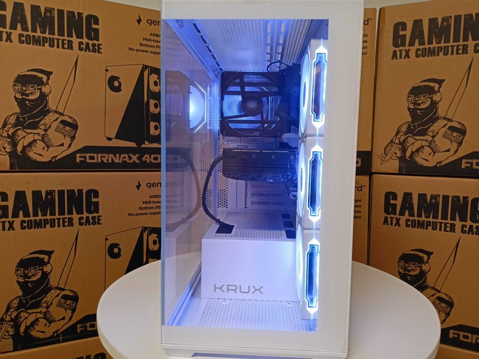 Nowy Komputer Gamingowy Ryzen 7 8700f Win11 32GB DDR5 2TB RTX 5070Ti