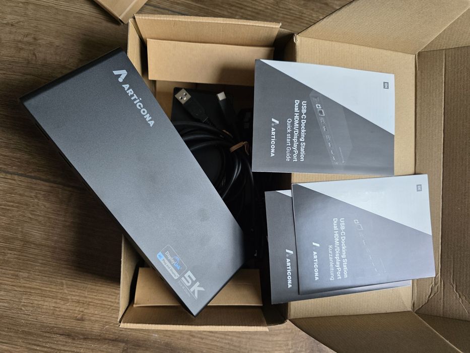 Stacja Dokujaca USB-C 5K & 4K 100W