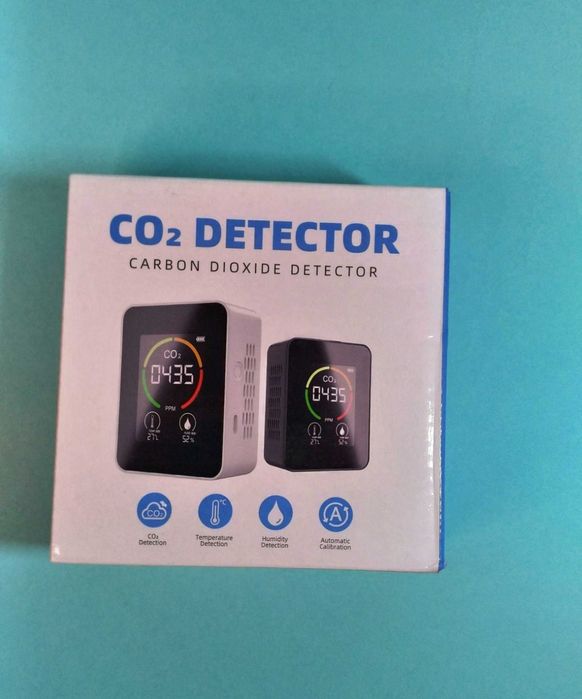Комнатный датчик углекислого газа 3в1 гигрометр, термометр