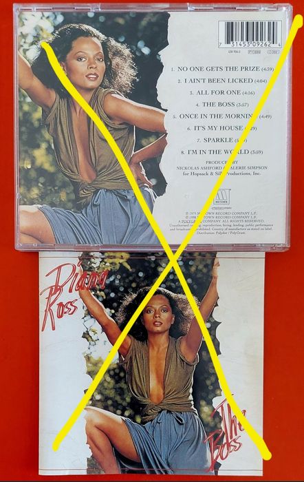 4 CDs - Diana Ross