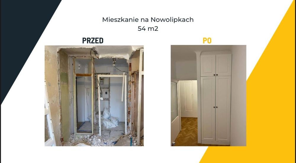 Wykonczenia wnętrz – remonty pod klucz