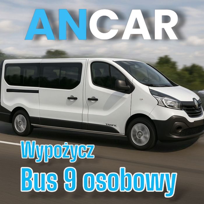 Wynajem bus 9-osobowy  Renault Trafic III