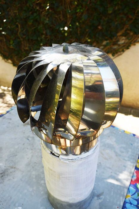 Girandola Inox Chamine 150mm