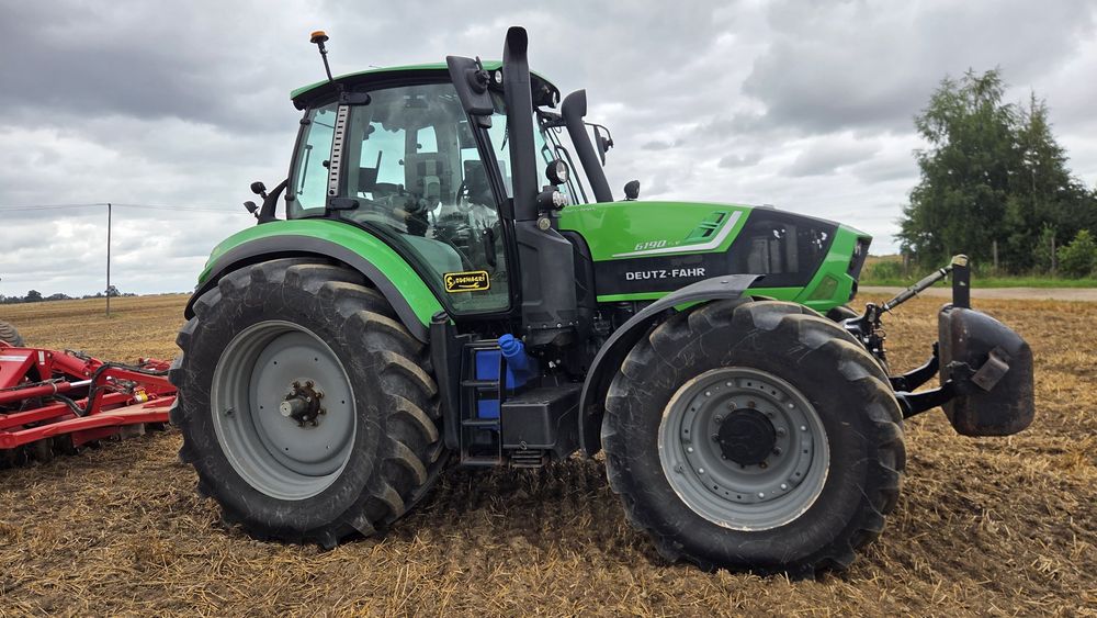 Deutz fahr 6190 TTV Okazja Pneumatyka Nawigacja
