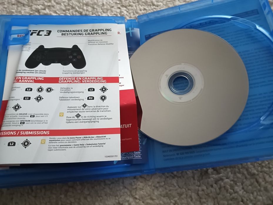 UFC3	PS4	Playstation 4		Como novo!