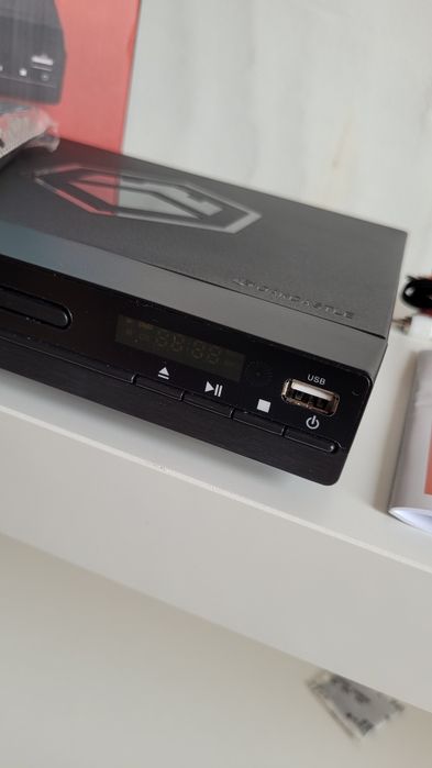 Leitor DVD / CD Oakcastle DVD100 Full HD (Multirregião) – C/ Caixa e Garantia