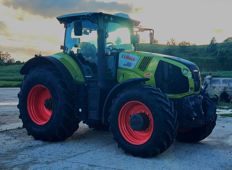 Claas Axion 830 Cmatic Cebis, TUZ GPS 2014rok