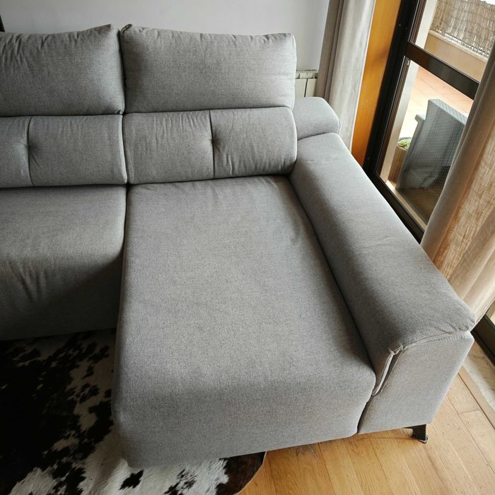 Sofa/chaise longue grande IMACULADO (já impermeabilizado)