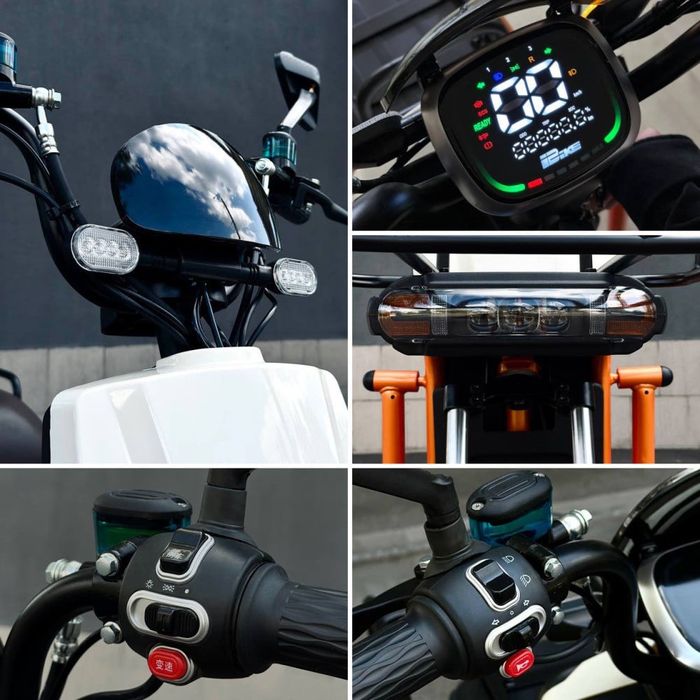 Електроскутер вантажний Keyto 02 Urban Deliver 1200W 60V,40Ah