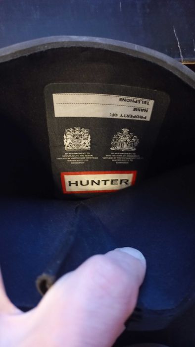 Kalosze Hunter 42 czarne