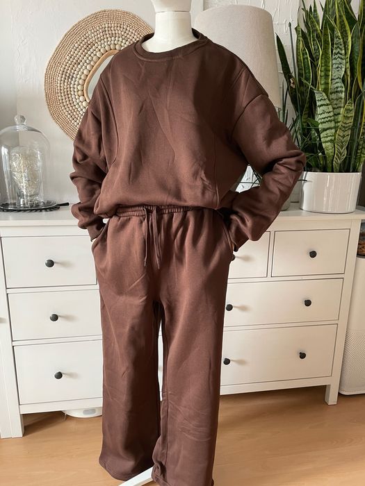 Brązowy dres XXL