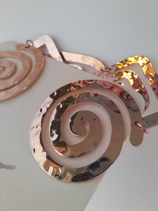 Duże wiszące kolczyki niemieckie Lovisa etnicznce wzory