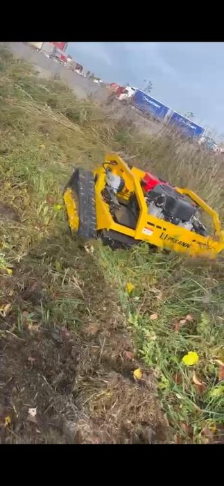 Kosiarka Zdalnie Sterowana Spalinowa Robot Koszący , Gwarancja ,Serwis