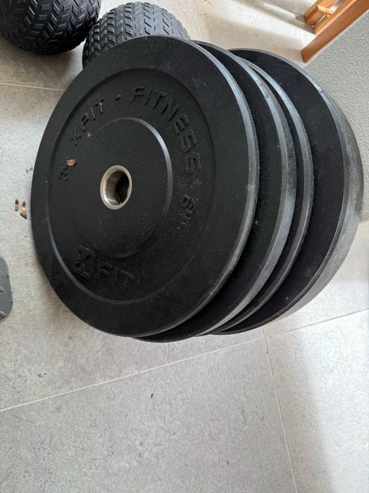 Conjunto de Discos de Musculação - BOXPT