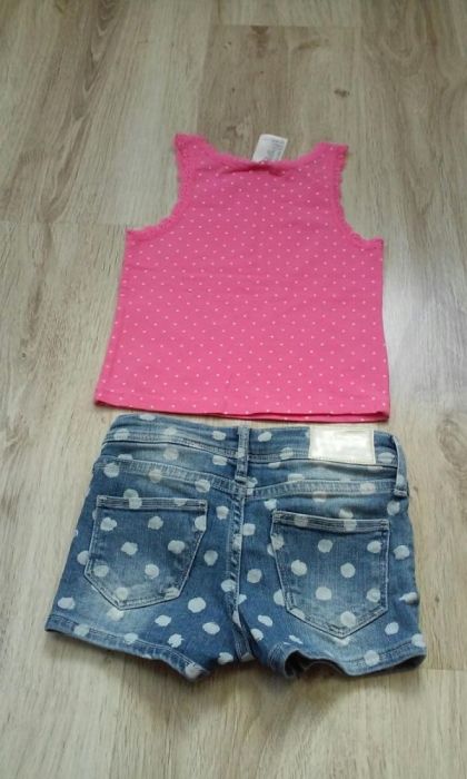 Spodenki i koszulka H&M 98/104