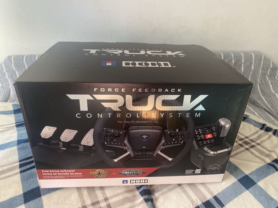 Volante hori truck Control system Hori force feedback wheel