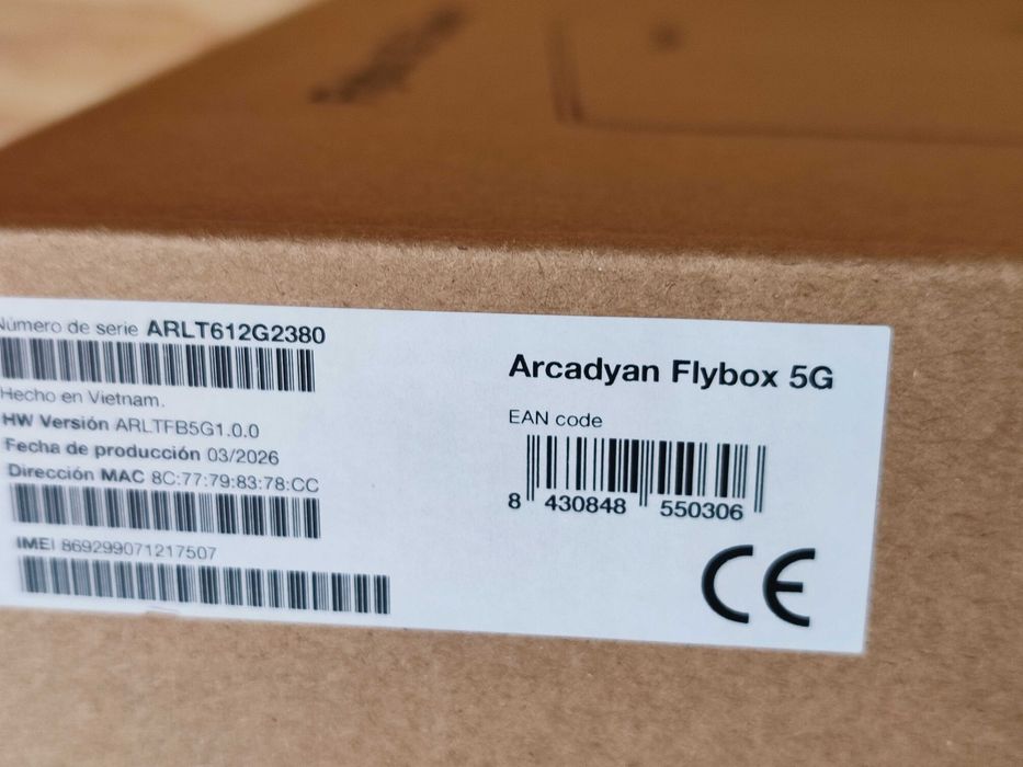 5G Router SIM  Wi-Fi 7 Arcadyan Zinner Roteador