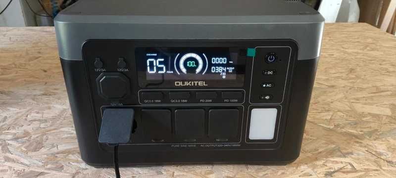 Przenośna stacja zasilająca Oukitel P1000 Plus 1800W 1024Wh