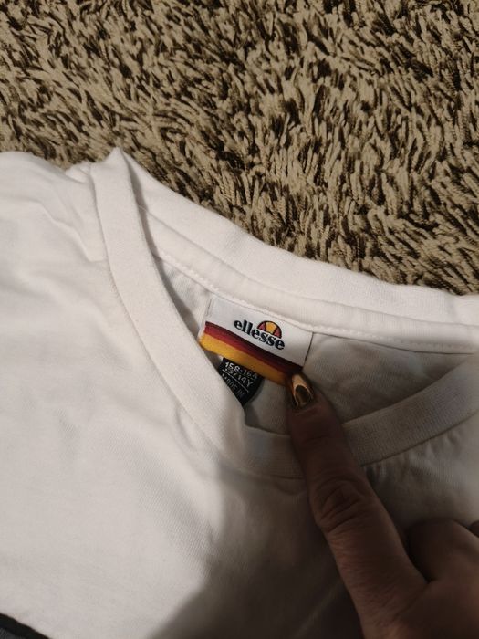 Bluzka koszuka t-shirt Ellesse młodzieżowa