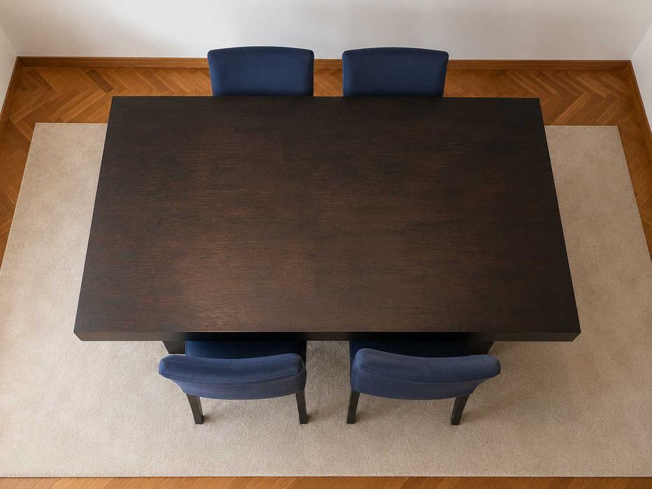 Mesa de Jantar 180x100 cm + 6 Cadeiras | Produção Paços de Ferreira