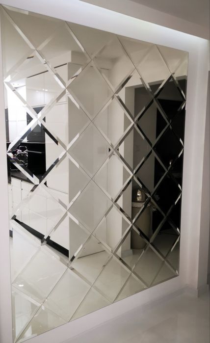 Lustrzane płytki 170x85 fazowane  Glamour