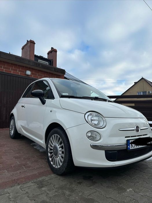 Fiat 500 Fiat 500, niski przebieg, 2009r.