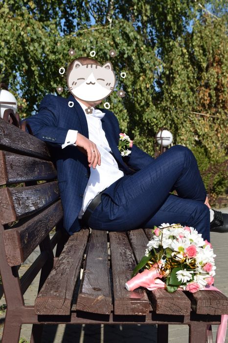 Костюм свадебный