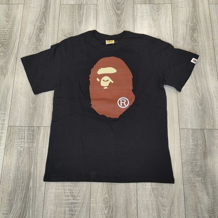 Футболка чорна A bathing ape BAPE L XL