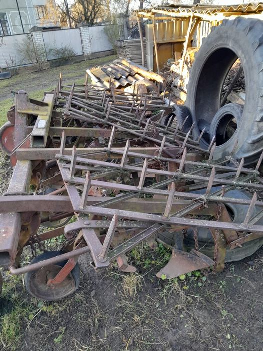 Продам культиватор 3м, вінтовий дровокол, сучкоріз до трактора
