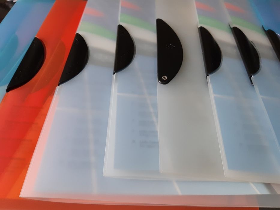 Conjunto de classificadores / capas com clip Colorclip da Leitz
