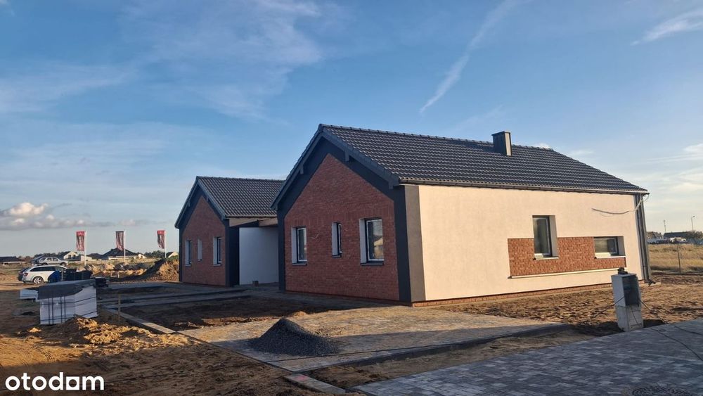 Dom z keramzytu - Piotrowice/Słupca 82m2, 90m2