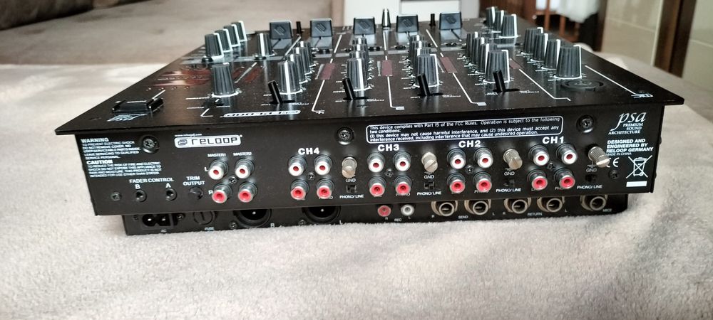 Mixer djm dj reloop RMX 40 dsp blackfire edition