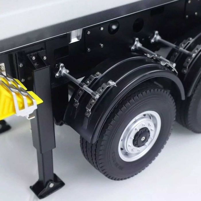 Kabolite K5801 – Mercedes Arocs 4x4 com semirreboque basculante elétrico, escala 1:14
