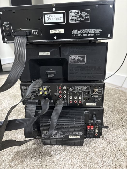 Technics CA10 – kompletna wieża, sprawna, bez kolumn