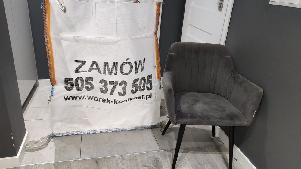 Gruz wywóz gruzu pojemnik na Gruz Big Bag 1m3