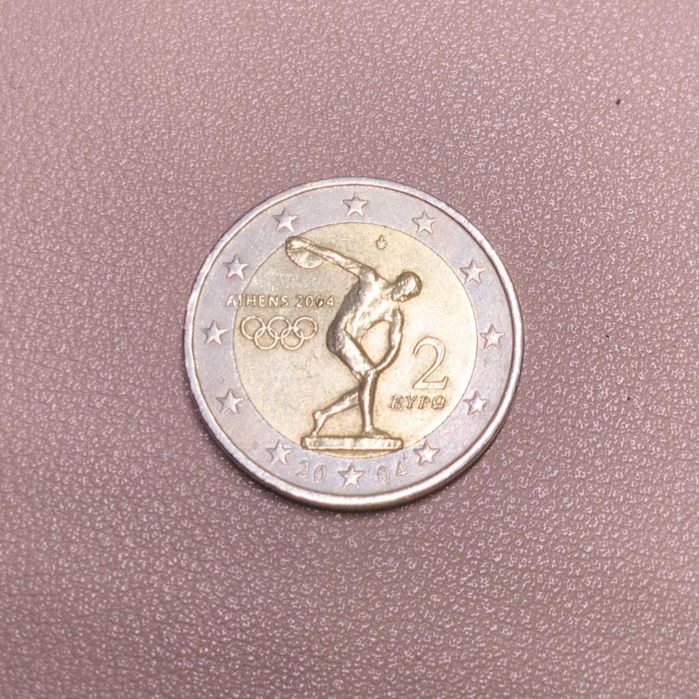 Moeda comemorativa Jogos Olímpicos de Atenas 2004
