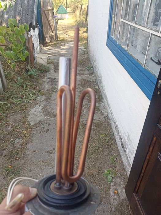 Продам б.у бойлер сделан из газового баллона.